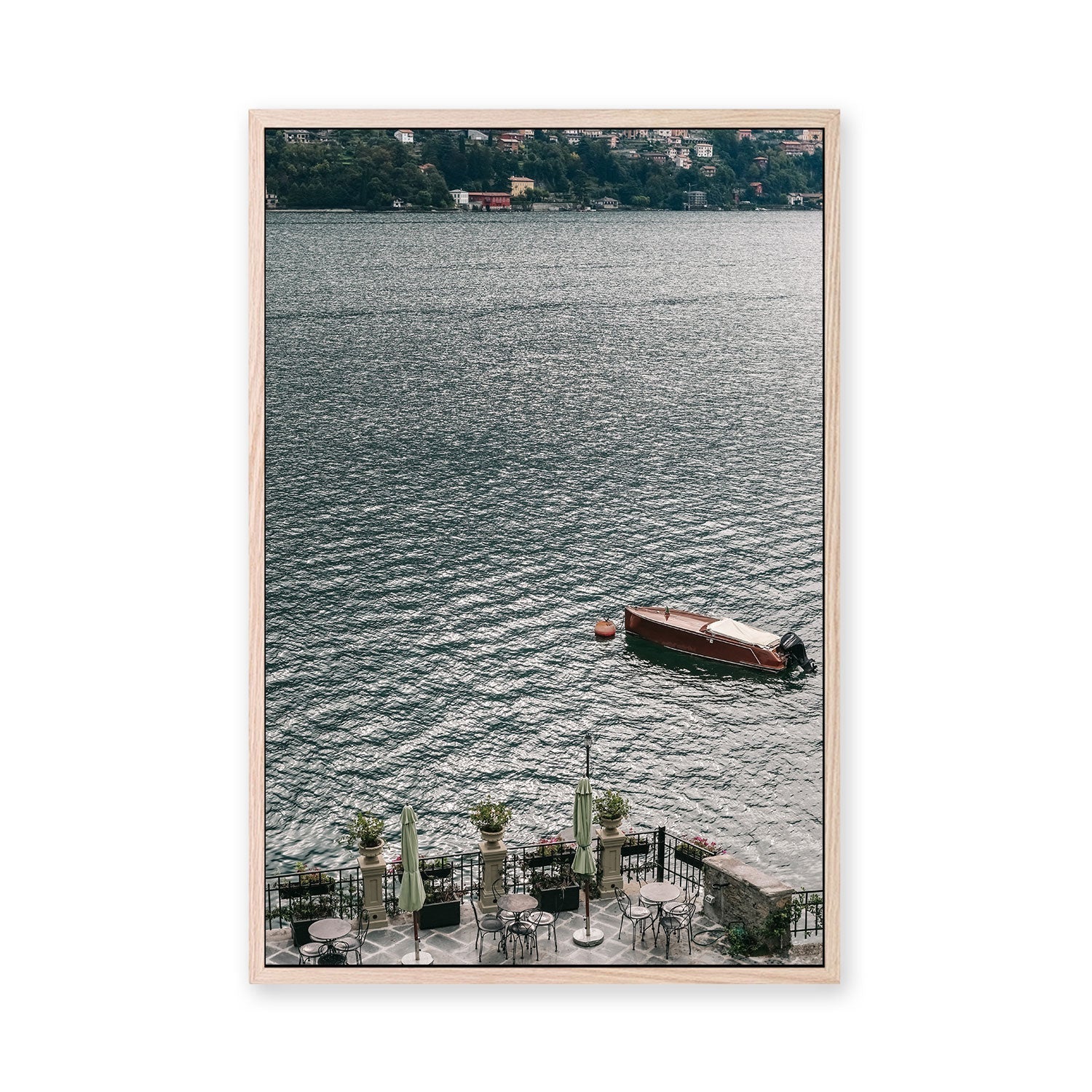 wall-art-print-canvas-poster-framed-Terrazzo Lakeside, Lake Como, Italy , By Carla & Joel Photography-GIOIA-WALL-ART