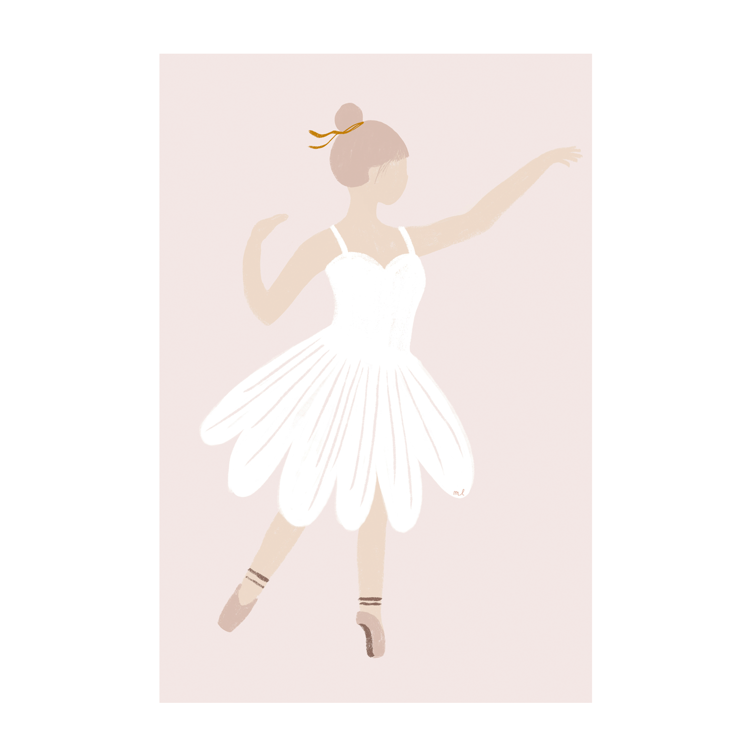 wall-art-print-canvas-poster-framed-The Ballerina , By Menina Lisboa-1