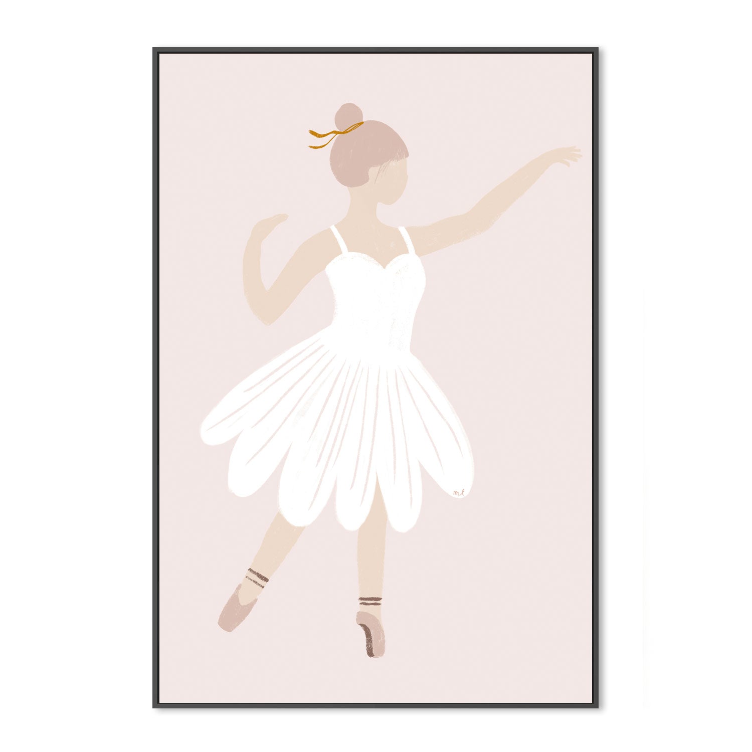 wall-art-print-canvas-poster-framed-The Ballerina , By Menina Lisboa-3