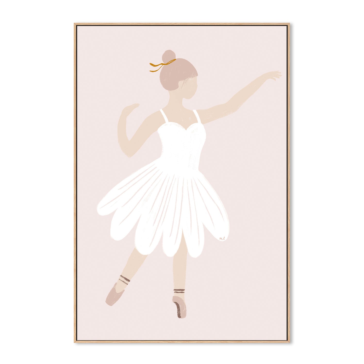 wall-art-print-canvas-poster-framed-The Ballerina , By Menina Lisboa-4