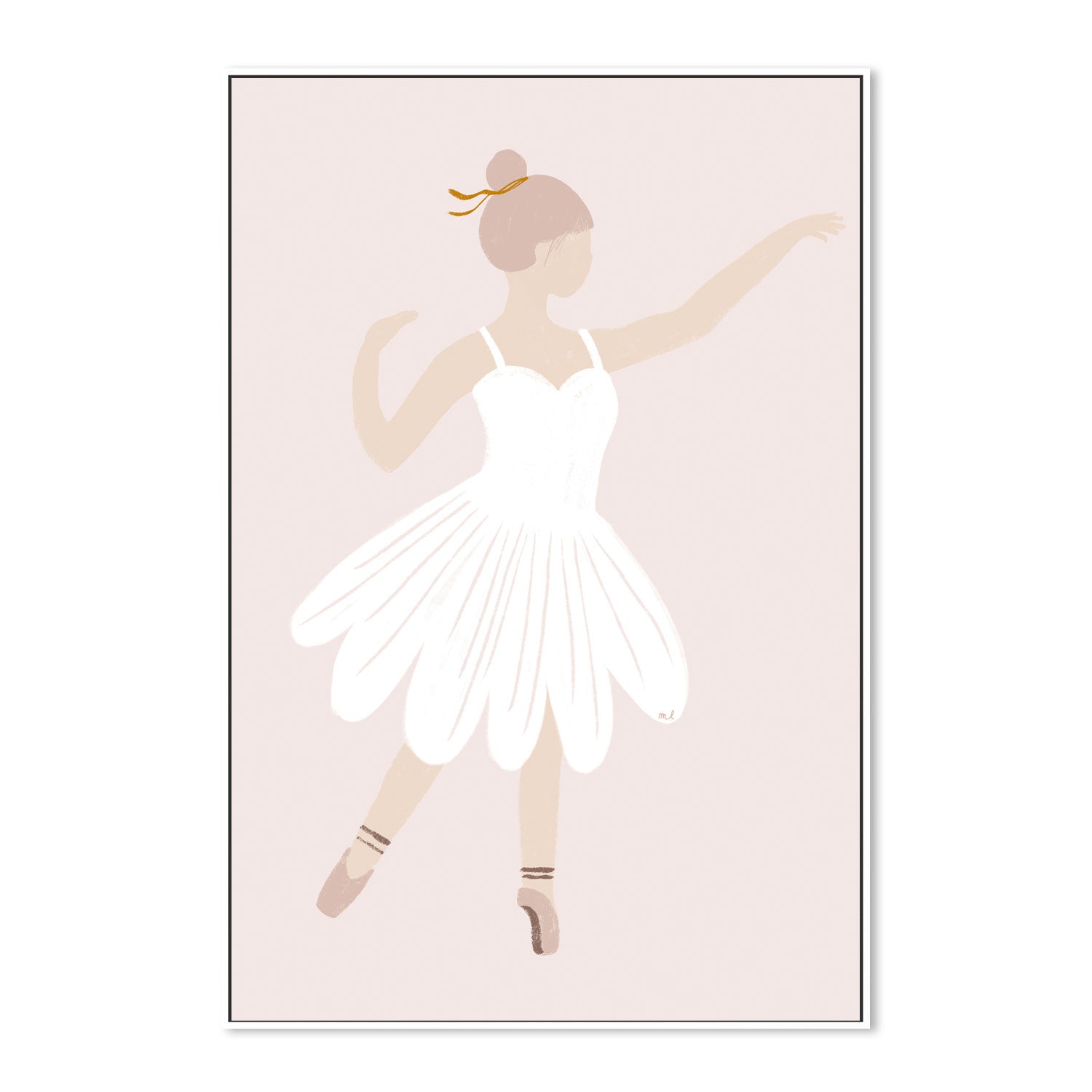 wall-art-print-canvas-poster-framed-The Ballerina , By Menina Lisboa-5