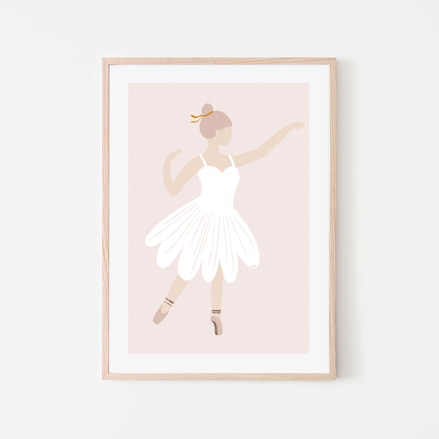 wall-art-print-canvas-poster-framed-The Ballerina , By Menina Lisboa-6