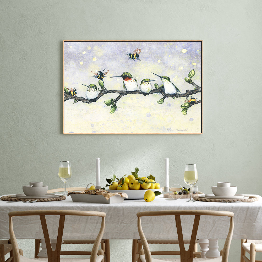 wall-art-print-canvas-poster-framed-The Birds And The Bees , By Maggie Vandewalle-GIOIA-WALL-ART