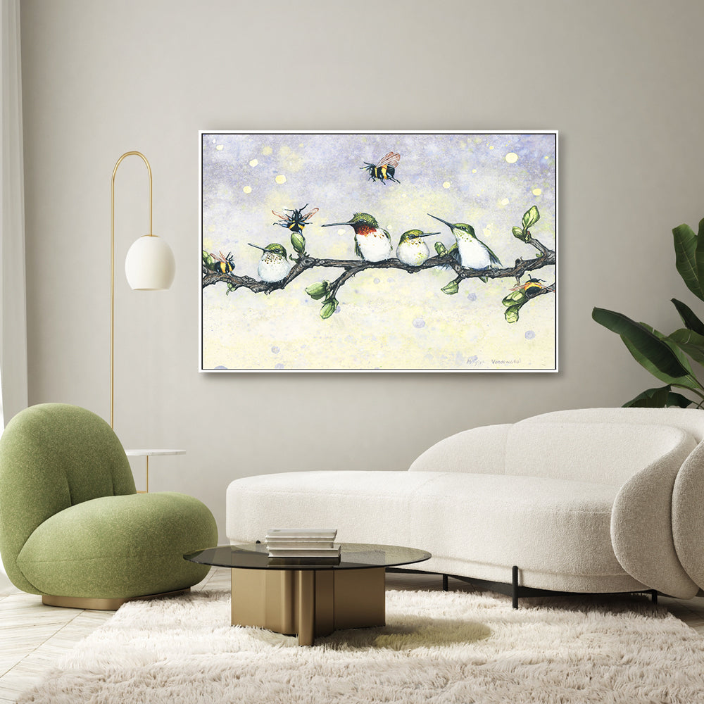 wall-art-print-canvas-poster-framed-The Birds And The Bees , By Maggie Vandewalle-GIOIA-WALL-ART