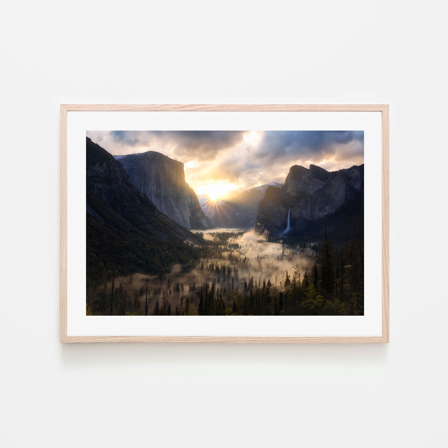 wall-art-print-canvas-poster-framed-The First Light Of Yosemite, By Michael Zheng-GIOIA-WALL-ART