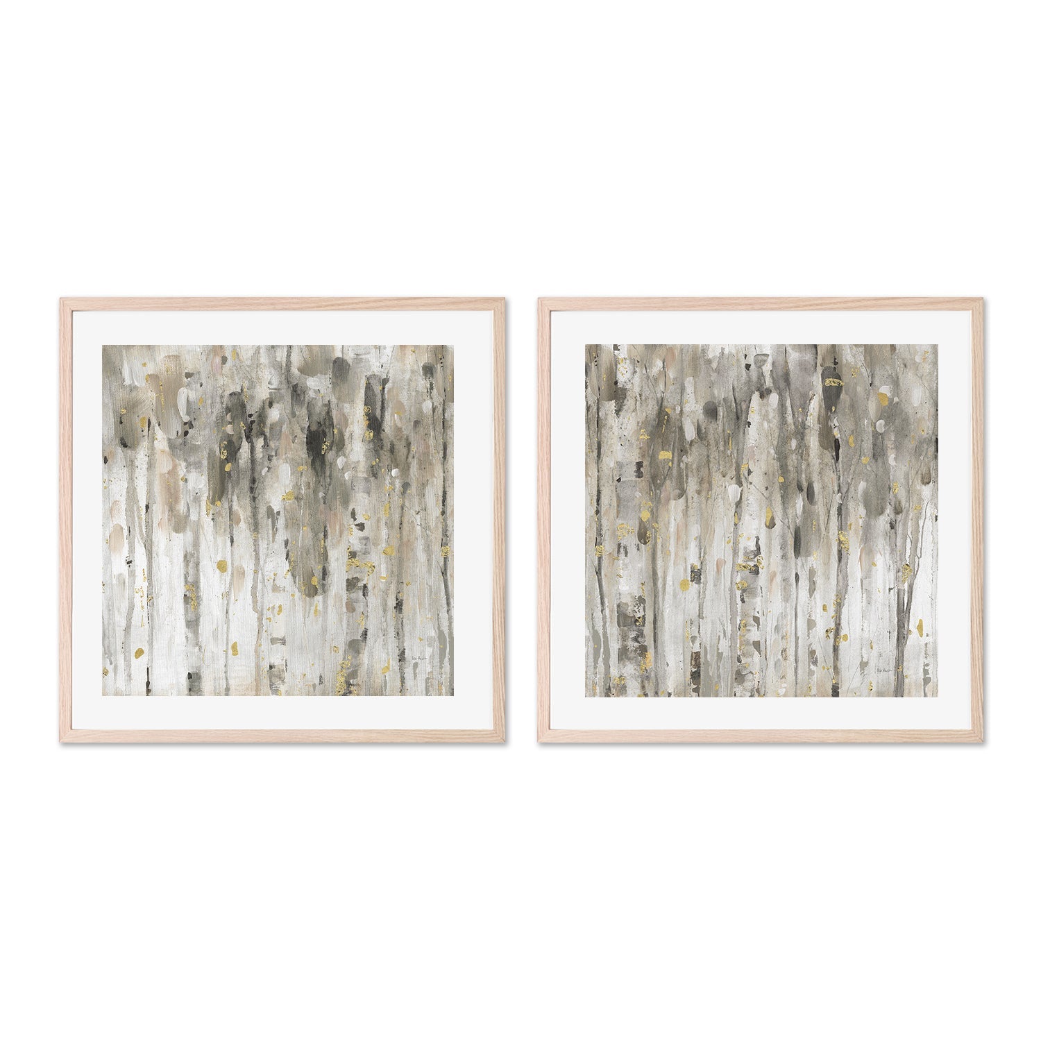 wall-art-print-canvas-poster-framed-The Forest, Style A & B, Set Of 2 , By Lisa Audit-GIOIA-WALL-ART