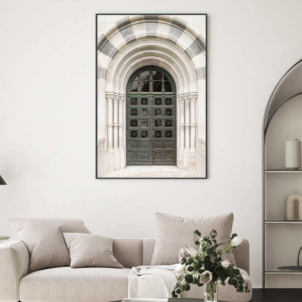 wall-art-print-canvas-poster-framed-The French Door-2