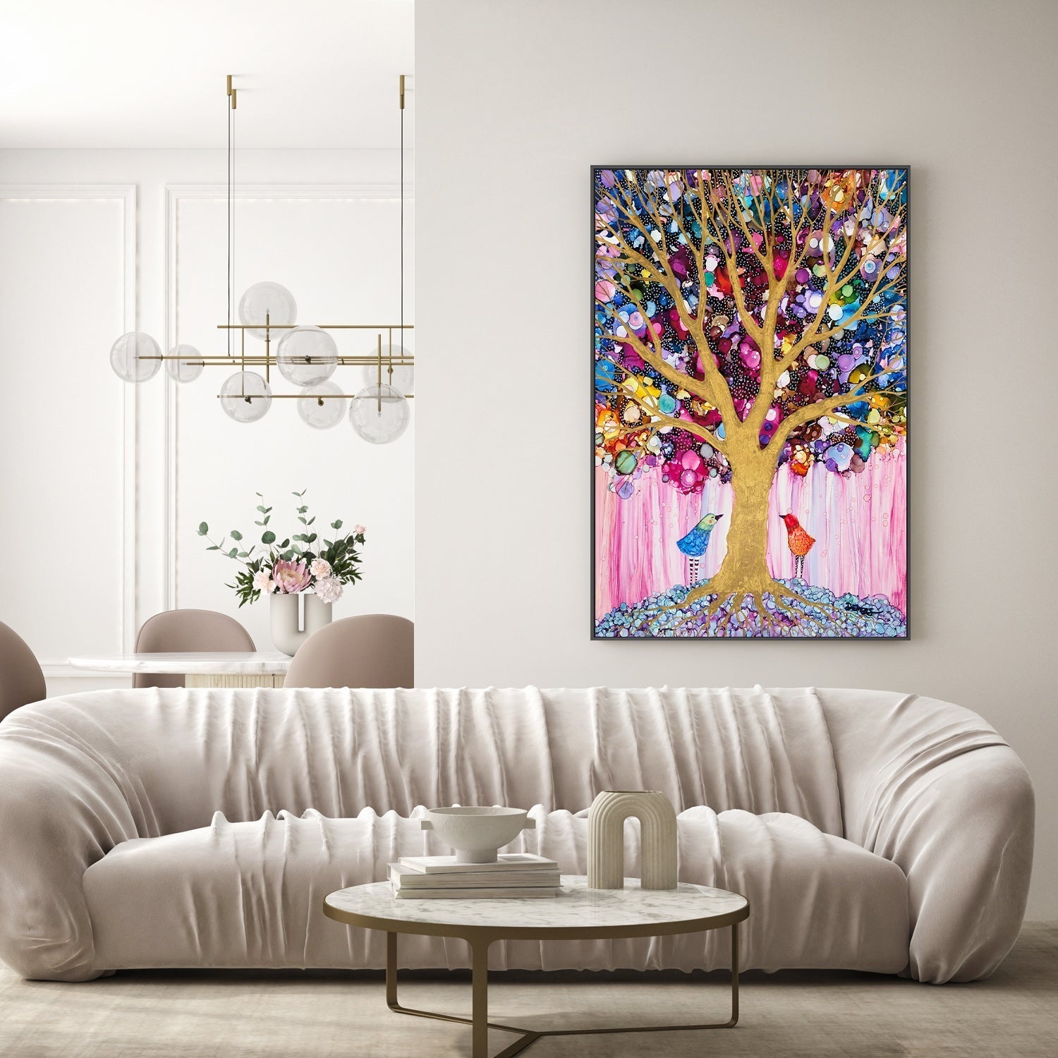 wall-art-print-canvas-poster-framed-The Golden Tree Of Life , By Sylvie Demers-GIOIA-WALL-ART