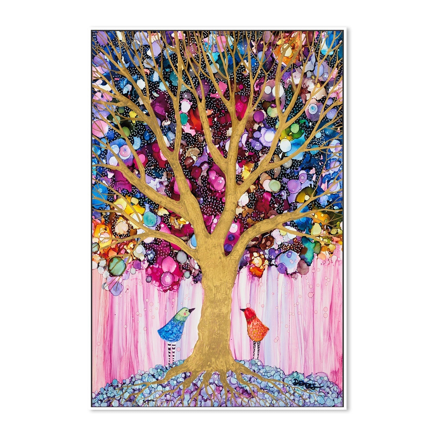 wall-art-print-canvas-poster-framed-The Golden Tree Of Life , By Sylvie Demers-GIOIA-WALL-ART