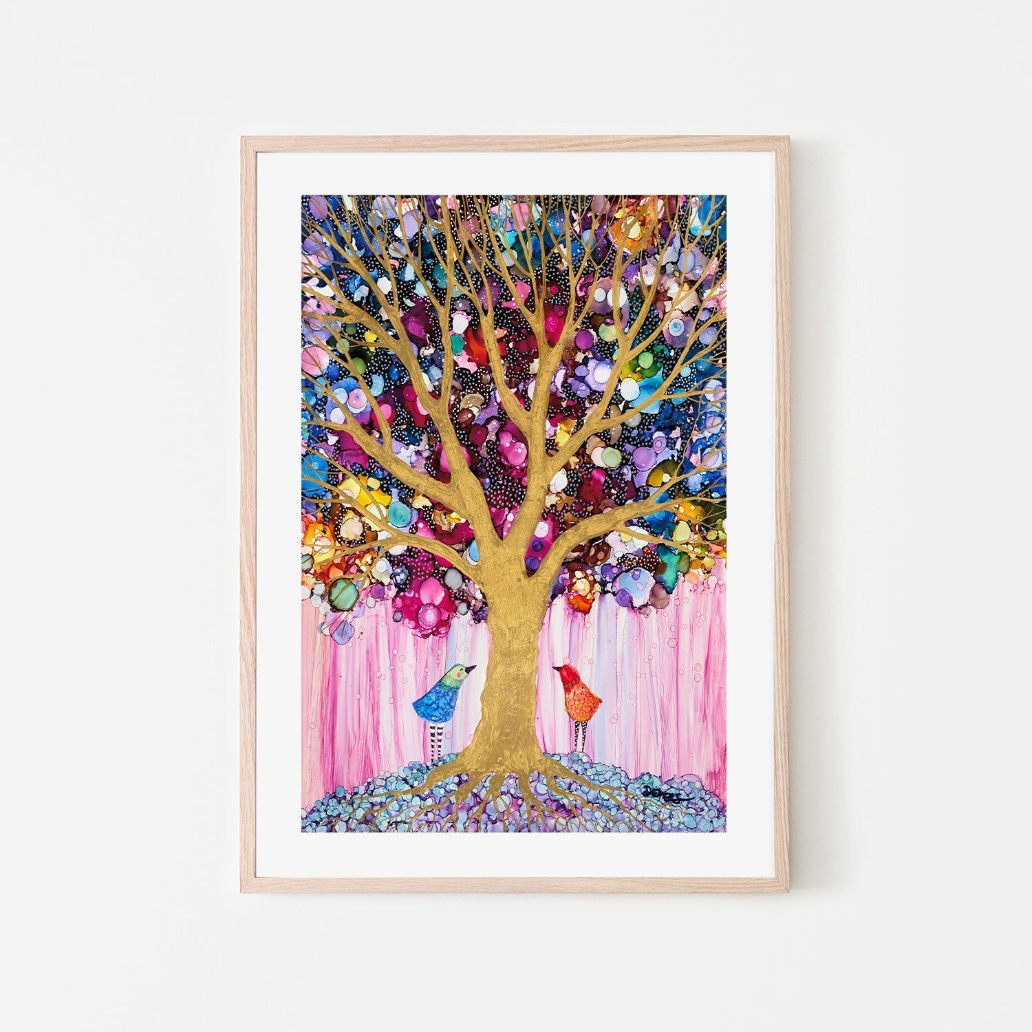 wall-art-print-canvas-poster-framed-The Golden Tree Of Life , By Sylvie Demers-GIOIA-WALL-ART