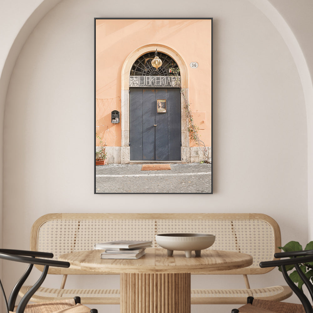 wall-art-print-canvas-poster-framed-The Libreria Door-2