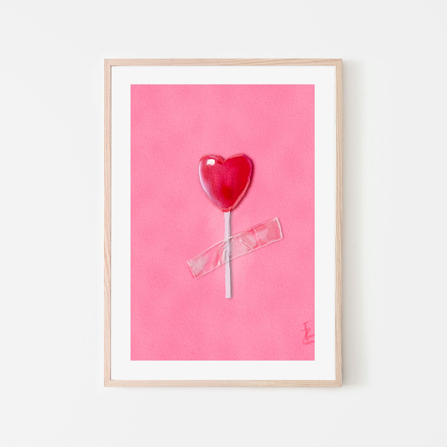 wall-art-print-canvas-poster-framed-Тhe Lollipop , By Ekaterina Zagorska-6