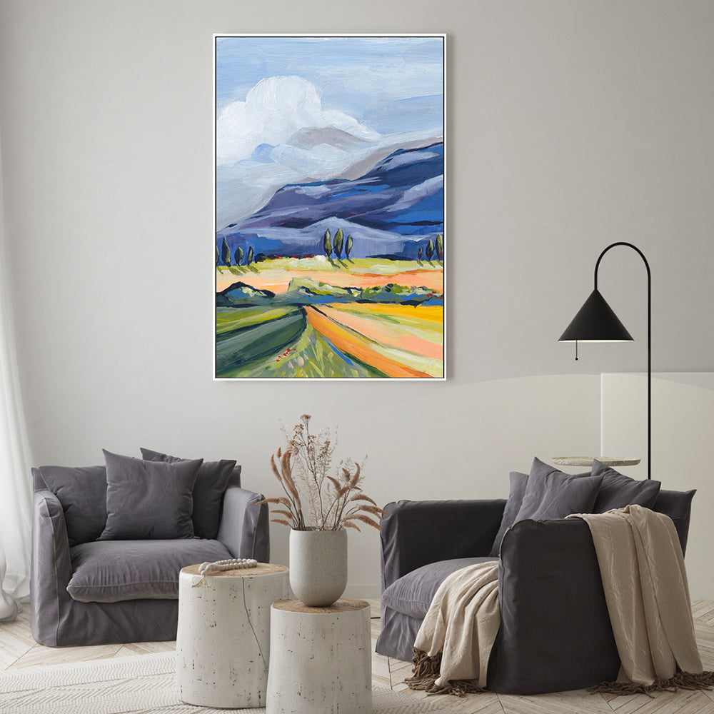 wall-art-print-canvas-poster-framed-The Mountains Lia Nell , By Lia Nell-7