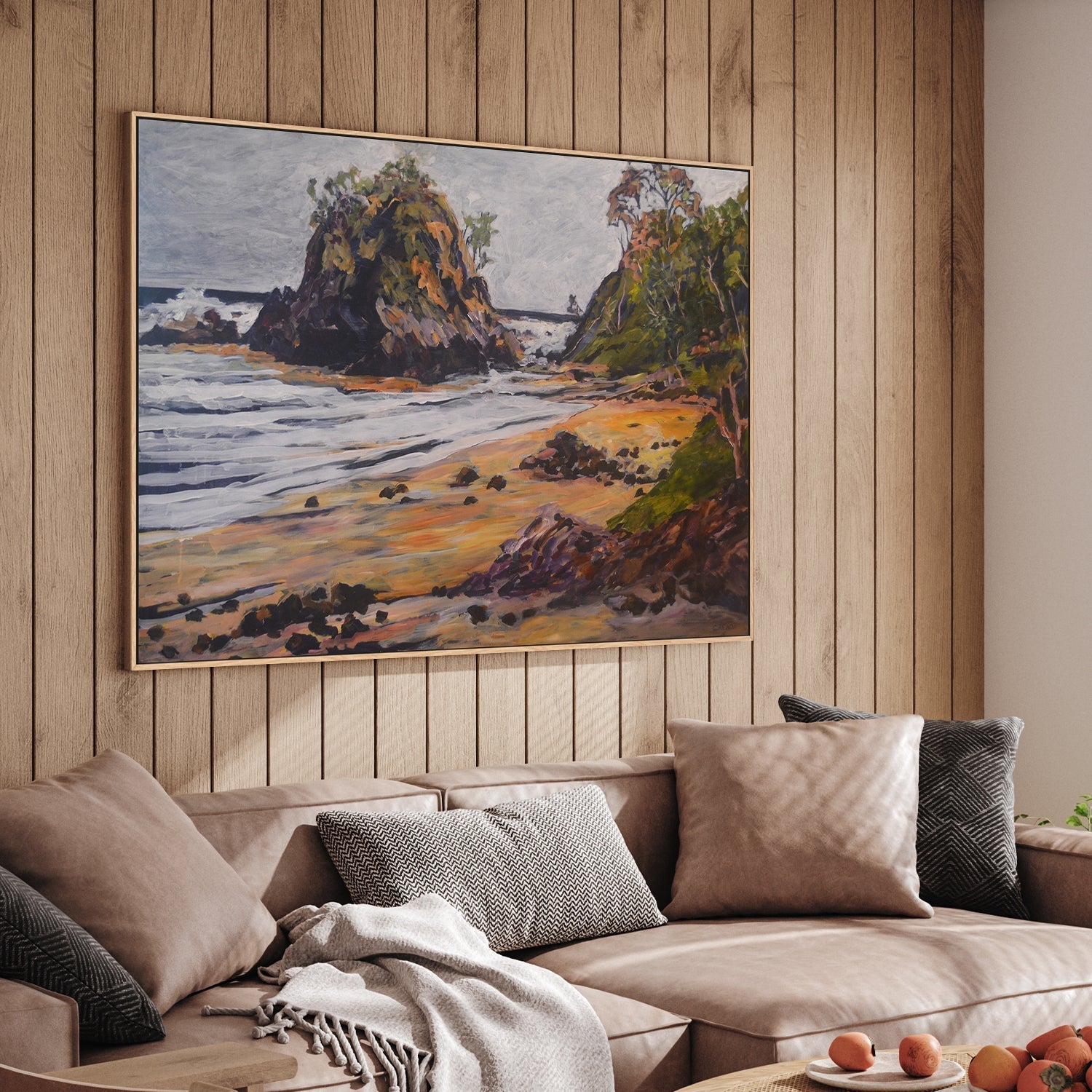 wall-art-print-canvas-poster-framed-The Pass Byron Bay , By Christine Read-2