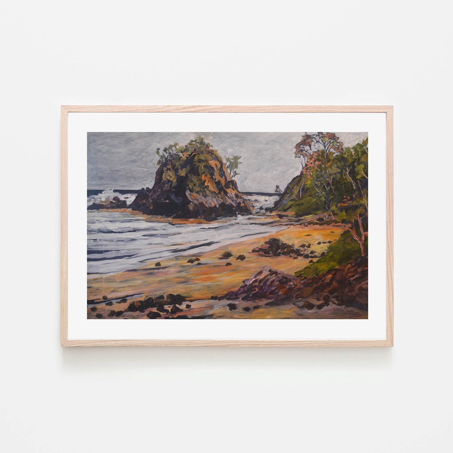 wall-art-print-canvas-poster-framed-The Pass Byron Bay , By Christine Read-6