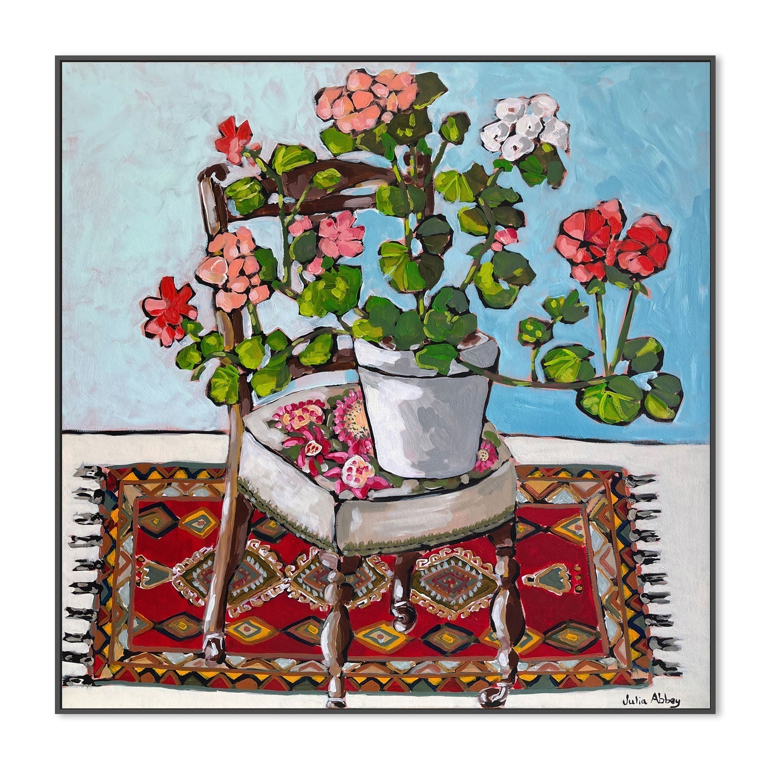 wall-art-print-canvas-poster-framed-The Persian Rug , By Julia Abbey-3