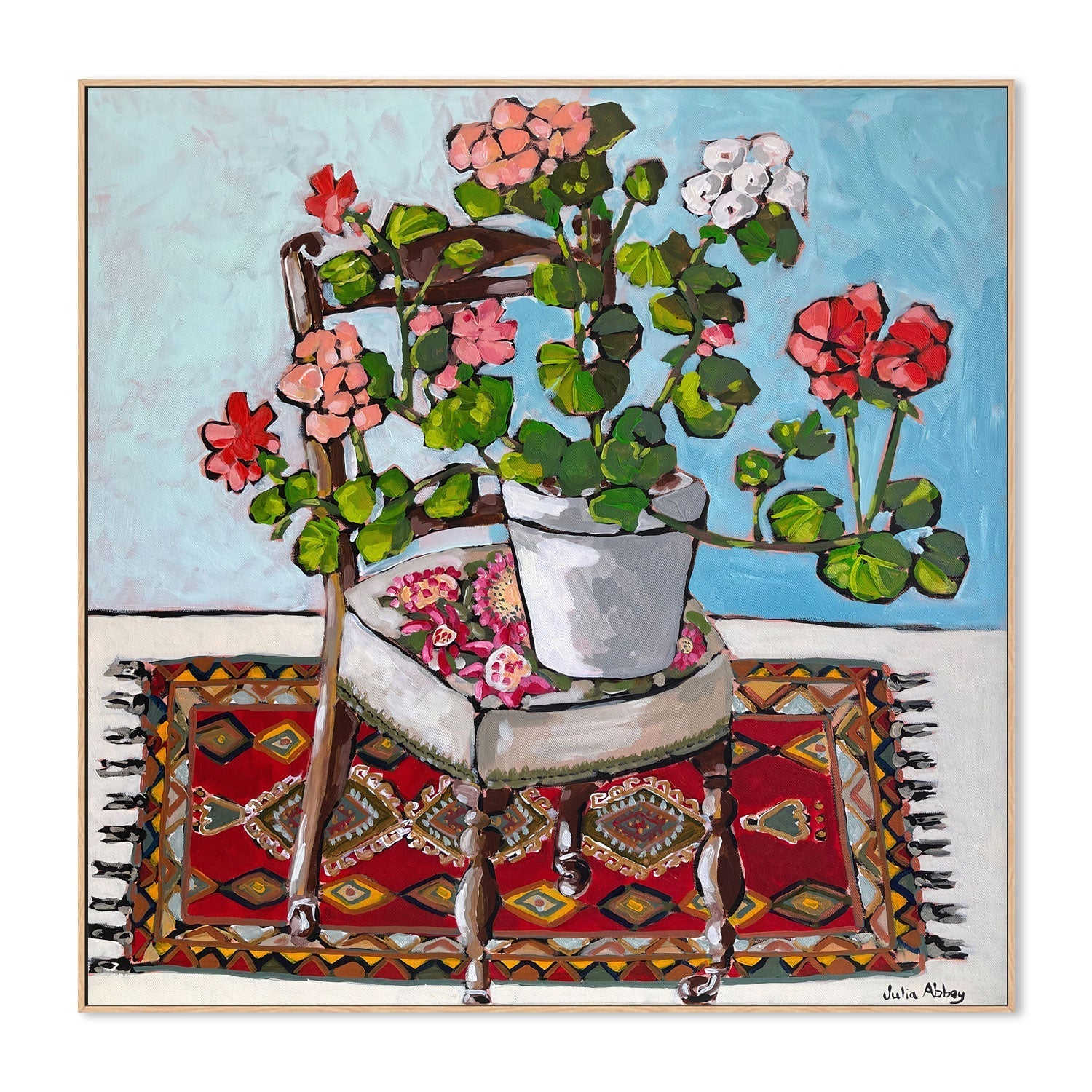 wall-art-print-canvas-poster-framed-The Persian Rug , By Julia Abbey-4