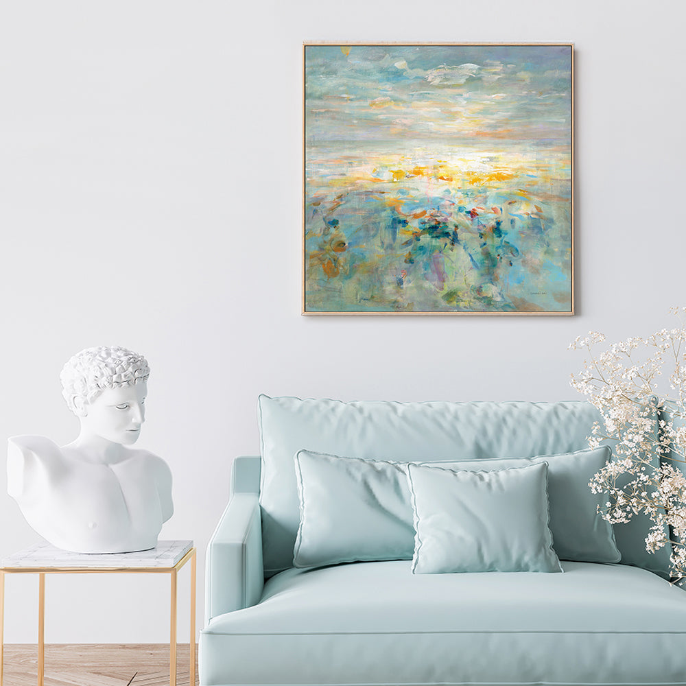 wall-art-print-canvas-poster-framed-The Sea is Calling-by-Danhui Nai-Gioia Wall Art