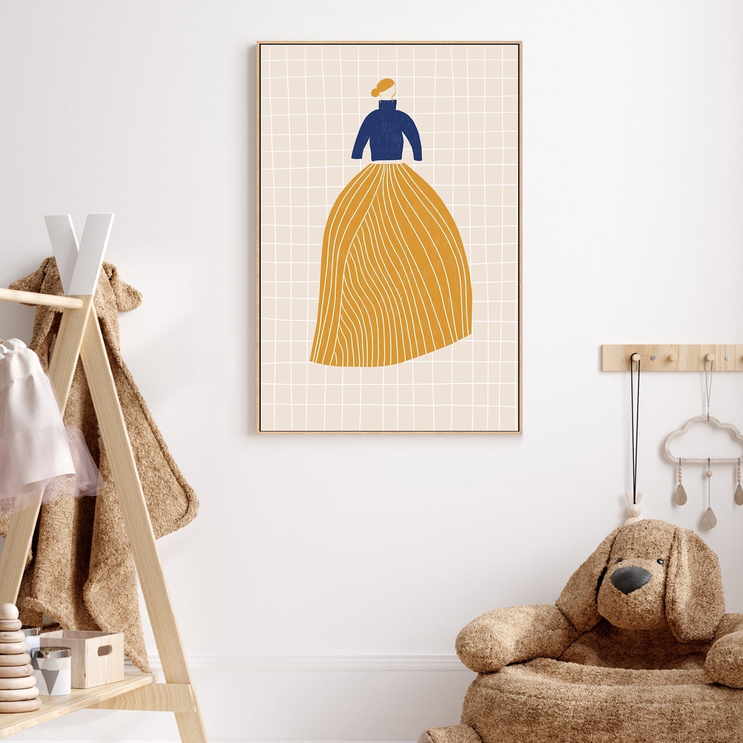 wall-art-print-canvas-poster-framed-The Skirt , By Menina Lisboa-2