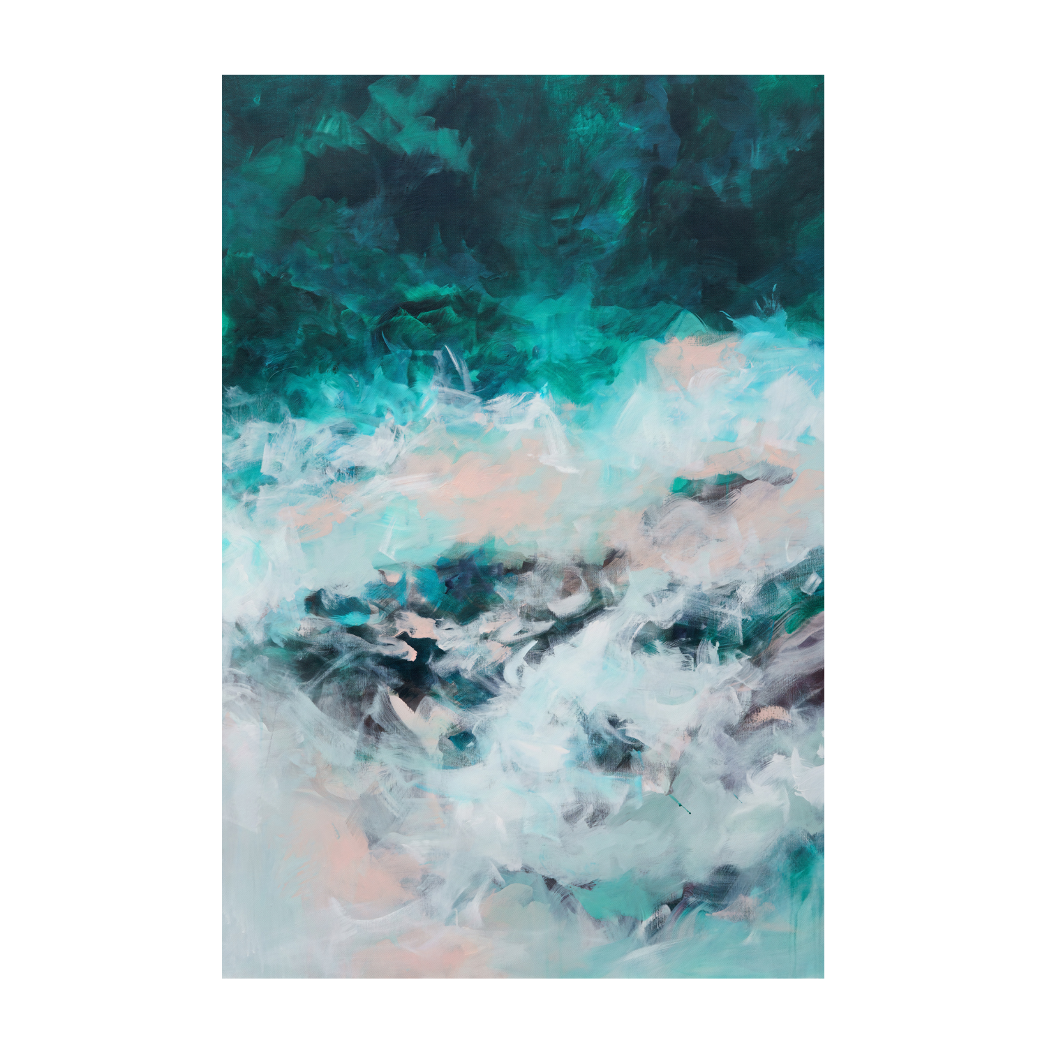 wall-art-print-canvas-poster-framed-The Sound of the Sea , By Françoise Wattré-1