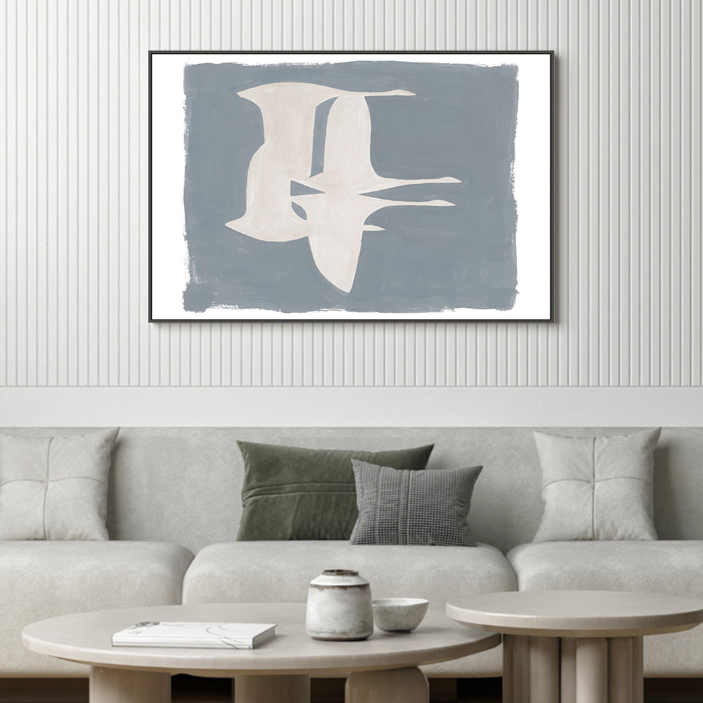 wall-art-print-canvas-poster-framed-The Swan no.7-2