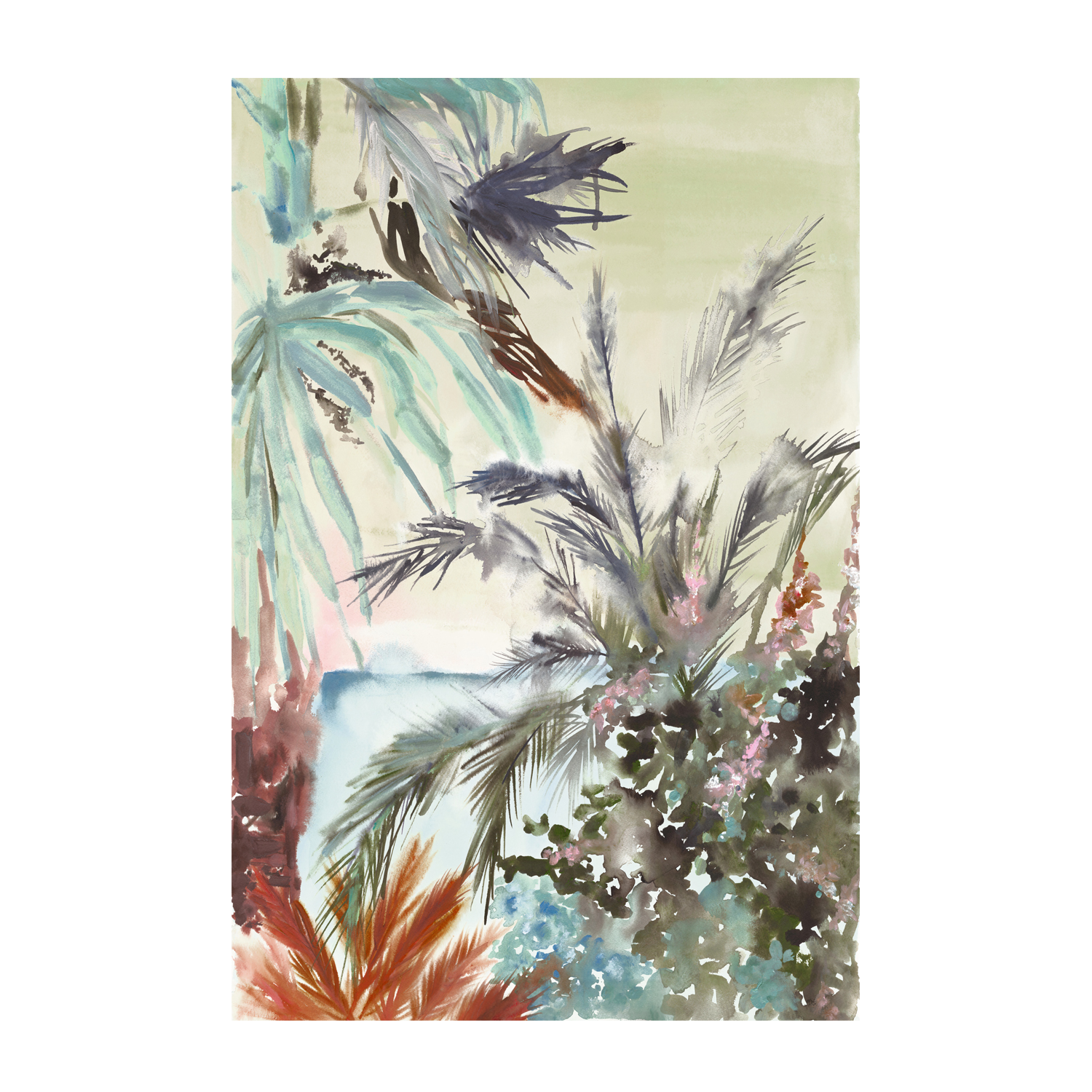 wall-art-print-canvas-poster-framed-The Tropics , By Victoria Verbaan-1