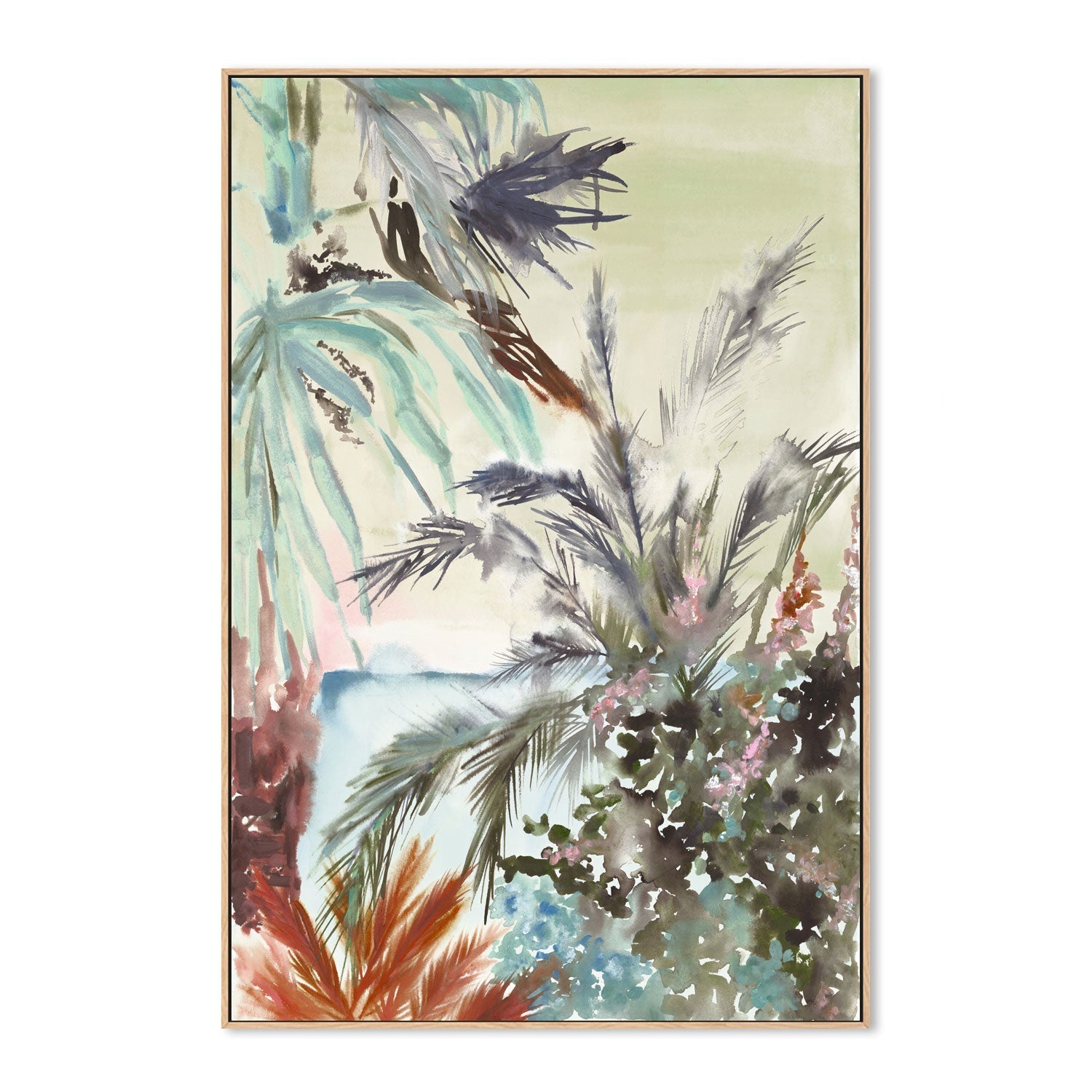 wall-art-print-canvas-poster-framed-The Tropics , By Victoria Verbaan-4