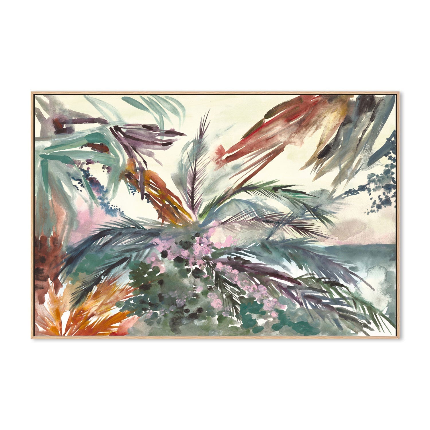 wall-art-print-canvas-poster-framed-The Tropics, Style A , By Victoria Verbaan-4