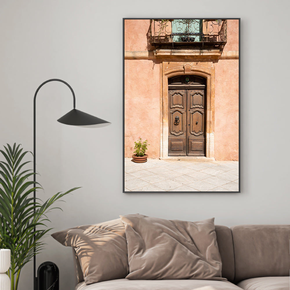 wall-art-print-canvas-poster-framed-The Wooden Door-2