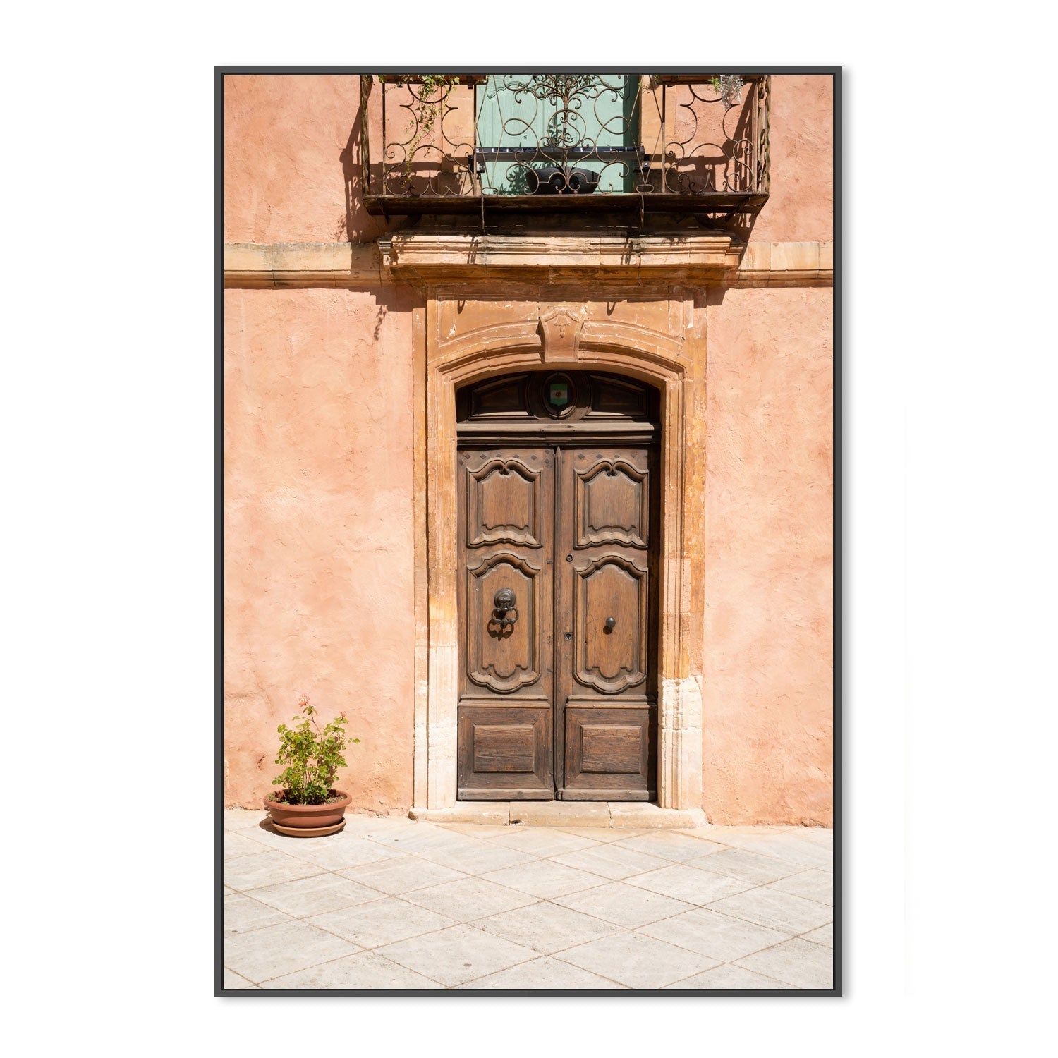 wall-art-print-canvas-poster-framed-The Wooden Door-3