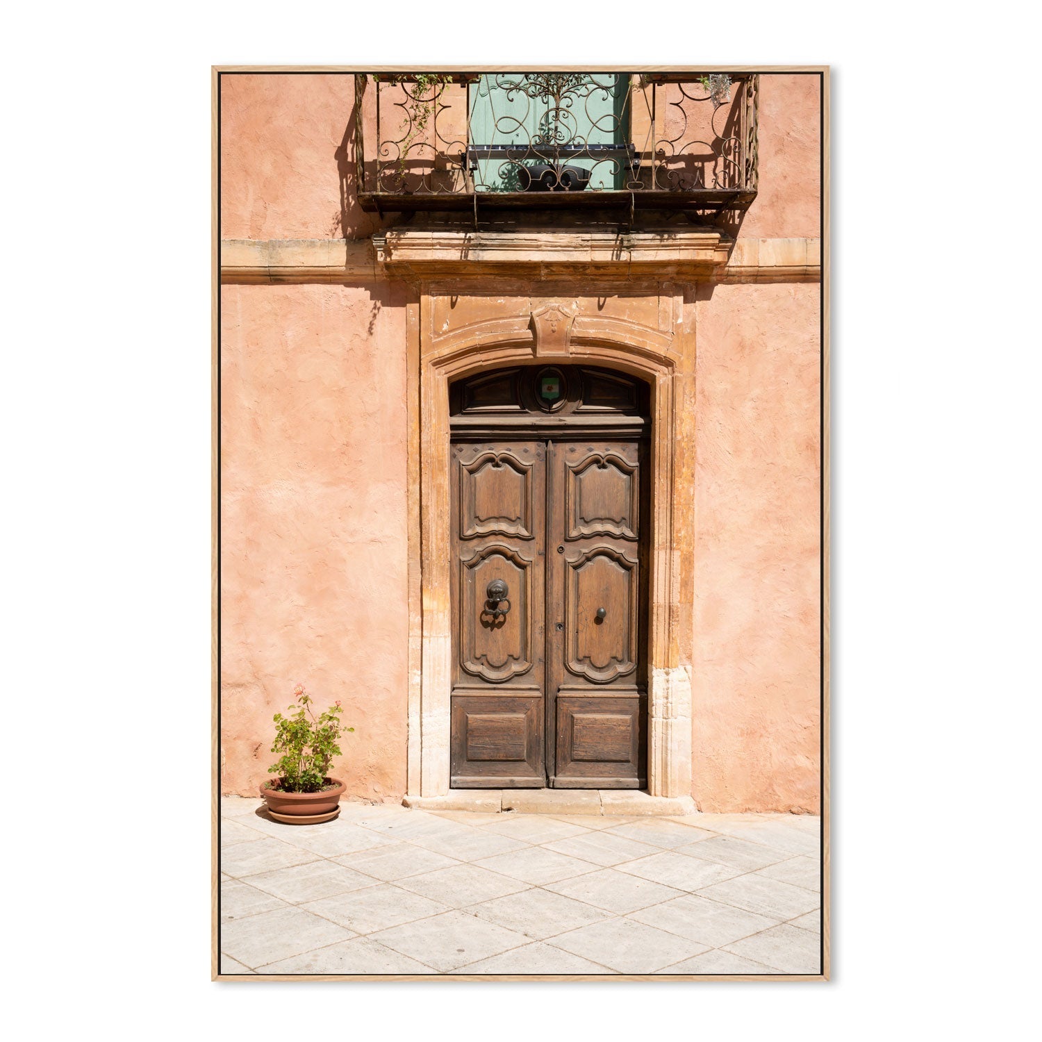 wall-art-print-canvas-poster-framed-The Wooden Door-4