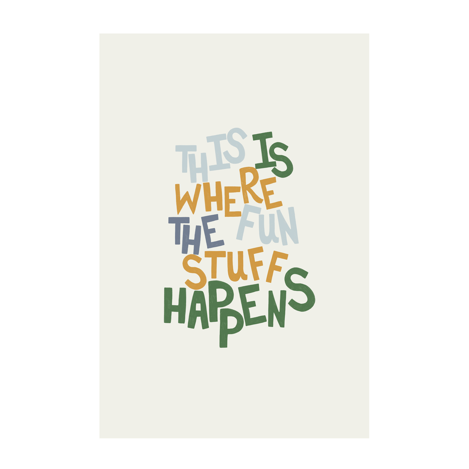 wall-art-print-canvas-poster-framed-This is where the fun stuff happens , By Menina Lisboa-1