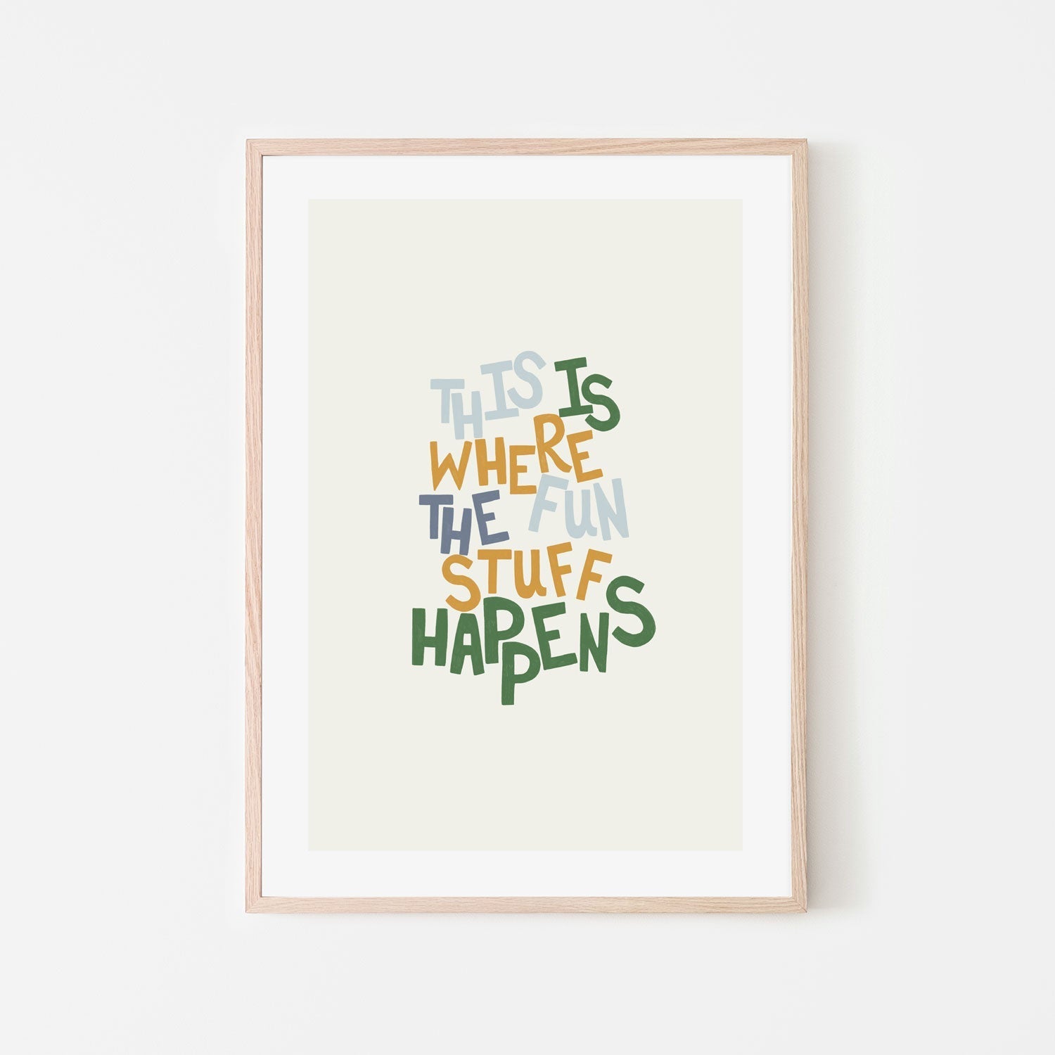 wall-art-print-canvas-poster-framed-This is where the fun stuff happens , By Menina Lisboa-6