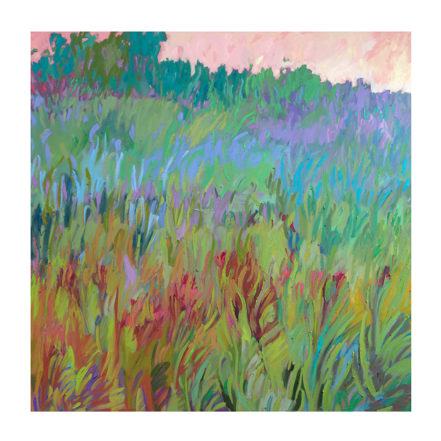 wall-art-print-canvas-poster-framed-Through The Grass-1