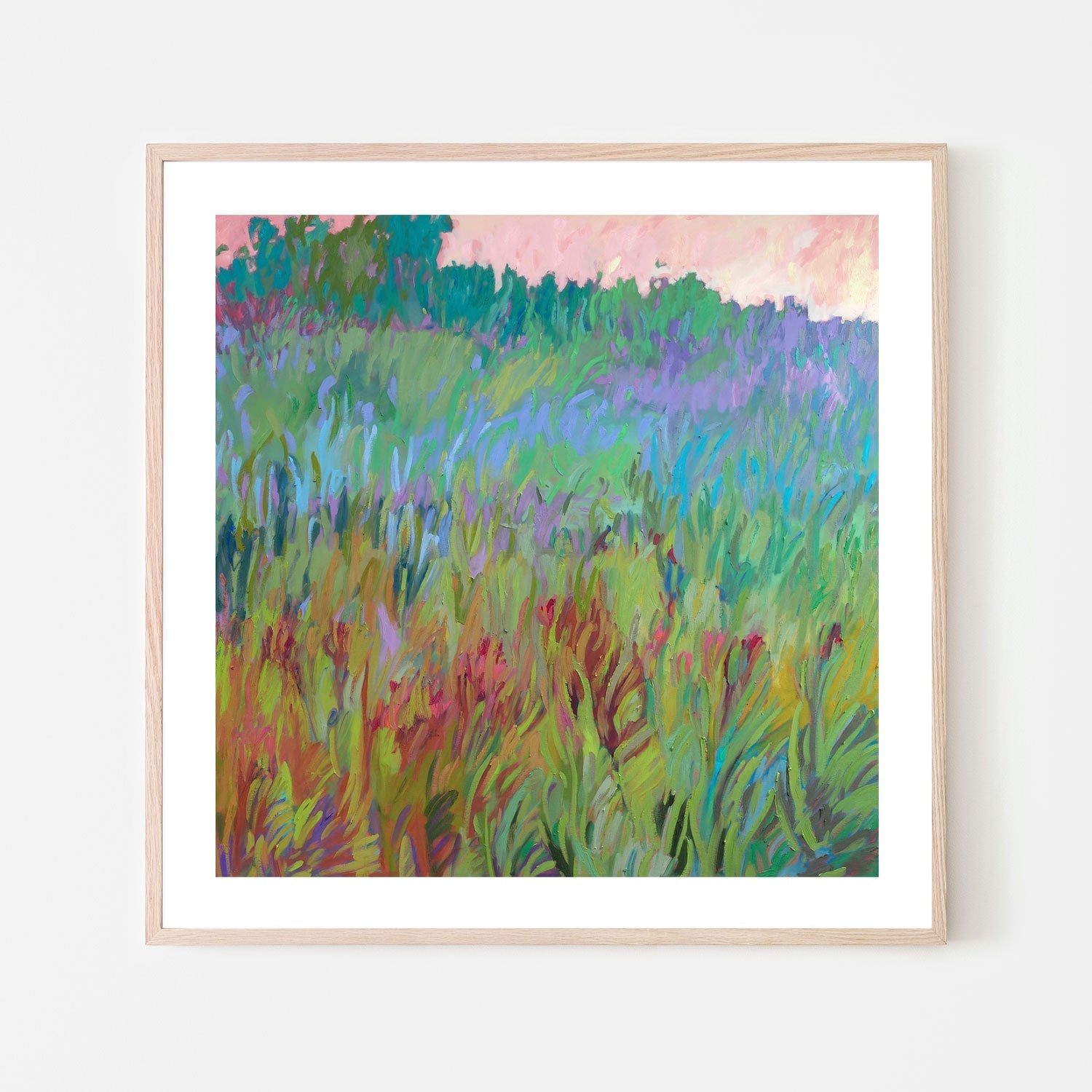 wall-art-print-canvas-poster-framed-Through The Grass-4