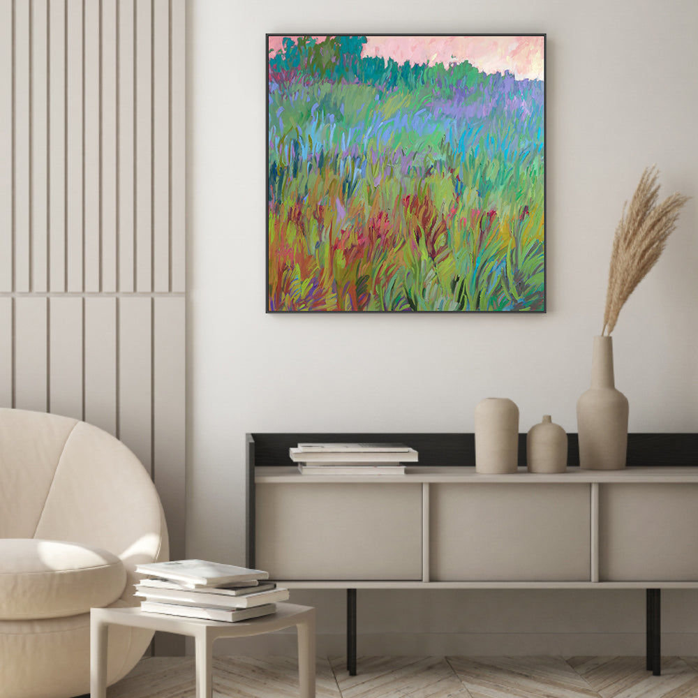 wall-art-print-canvas-poster-framed-Through The Grass-6