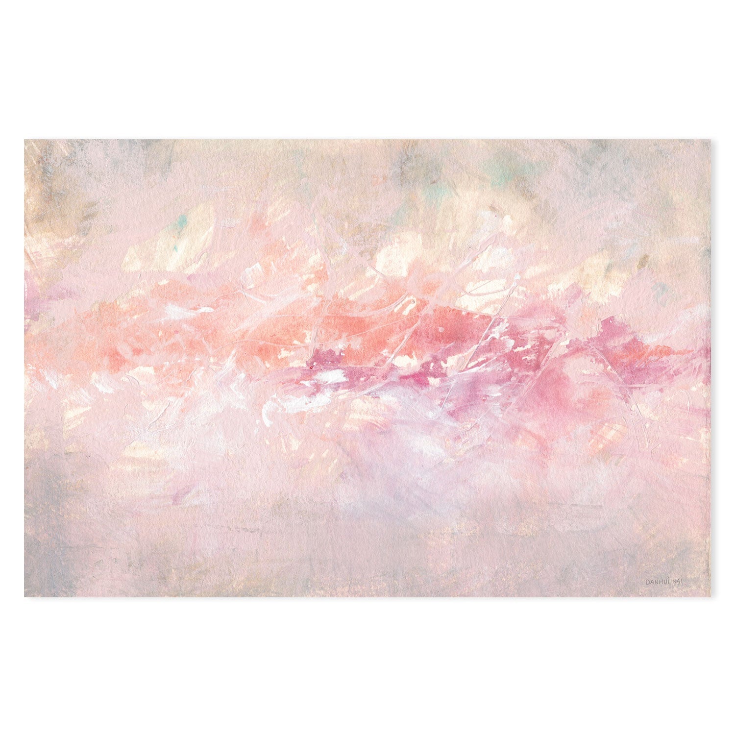 wall-art-print-canvas-poster-framed-Through The Pink Fog, Style A , By Danhui Nai-GIOIA-WALL-ART