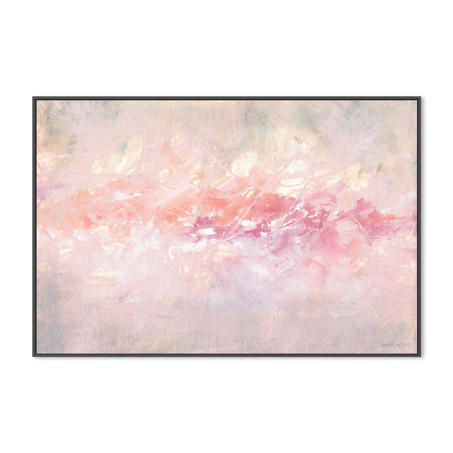 wall-art-print-canvas-poster-framed-Through The Pink Fog, Style A , By Danhui Nai-GIOIA-WALL-ART