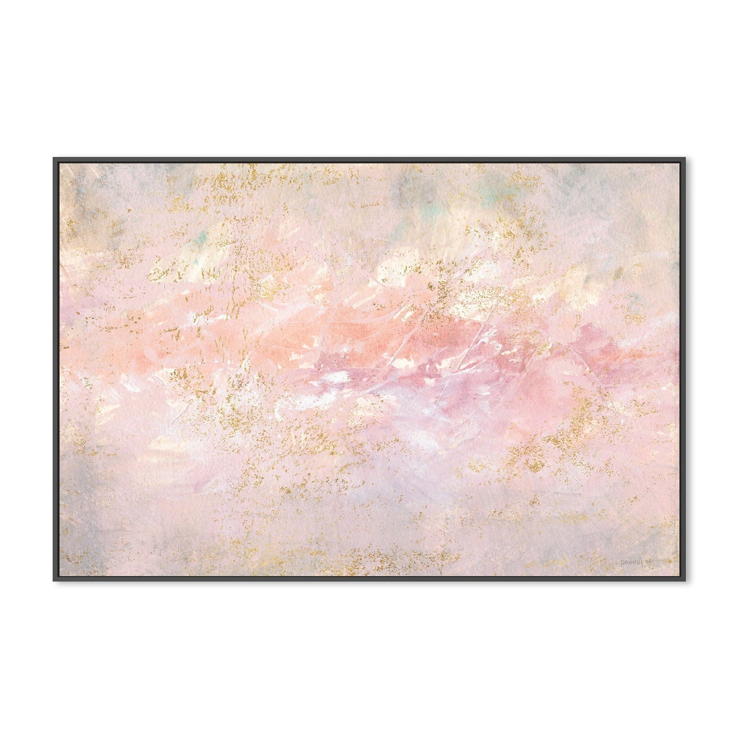 wall-art-print-canvas-poster-framed-Through The Pink Fog, Style B , By Danhui Nai-GIOIA-WALL-ART