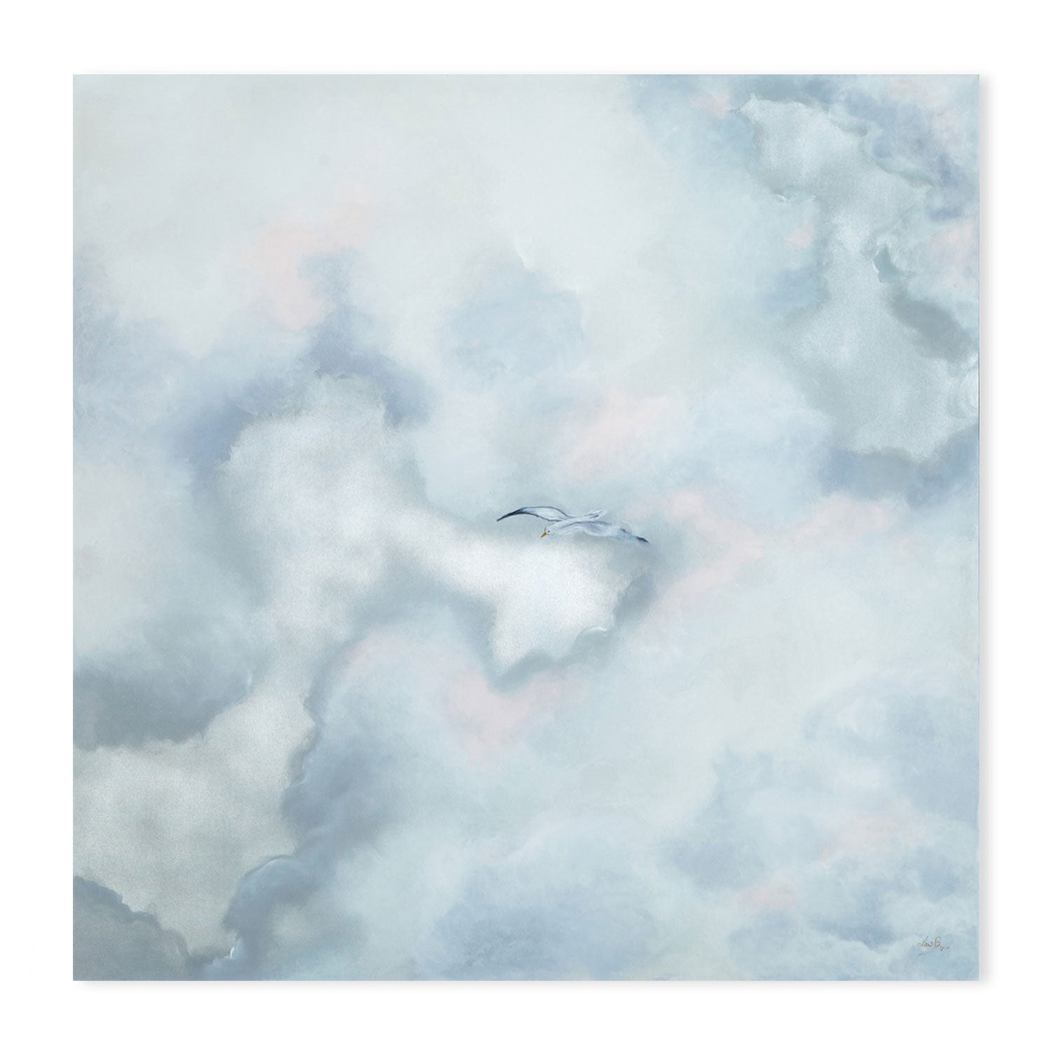 wall-art-print-canvas-poster-framed-Time to Touch Soar Sky, Set Of 2 , By Lori Burke-GIOIA-WALL-ART