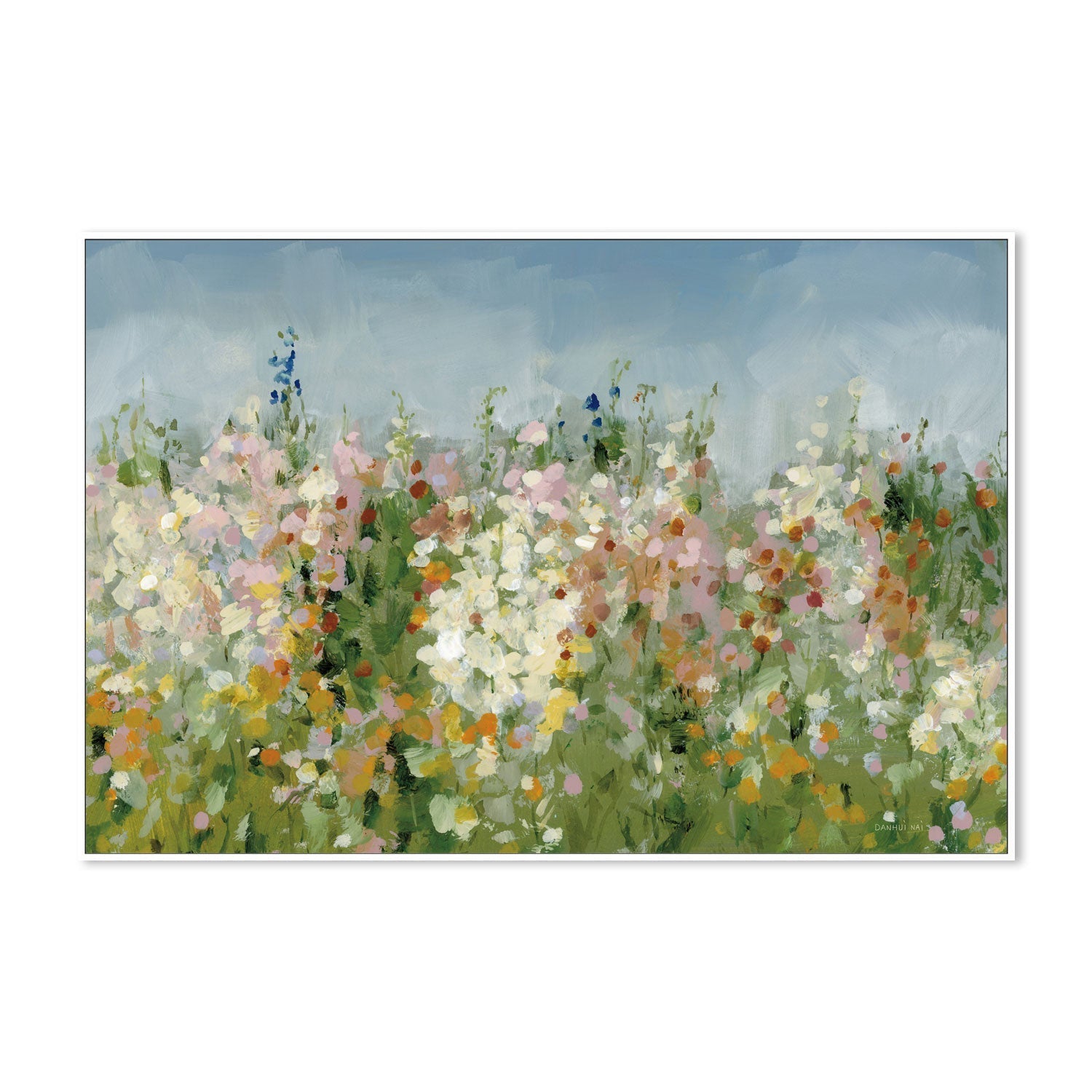 wall-art-print-canvas-poster-framed-Tranquil Field , By Danhui Nai-5