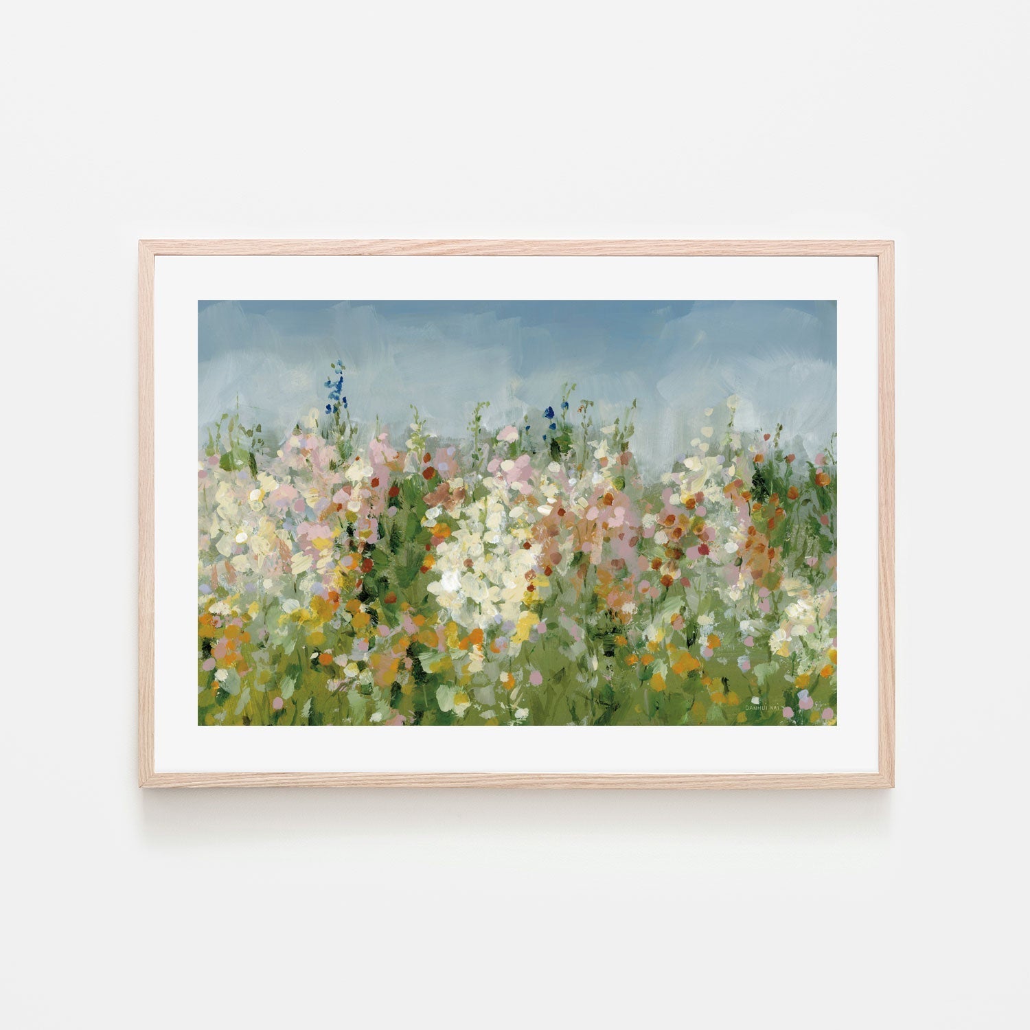 wall-art-print-canvas-poster-framed-Tranquil Field , By Danhui Nai-6