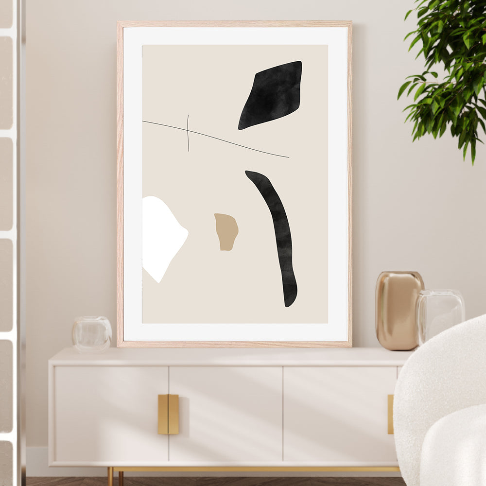 wall-art-print-canvas-poster-framed-Tranquil Minimalism, Style A , By Elena Ristova-GIOIA-WALL-ART