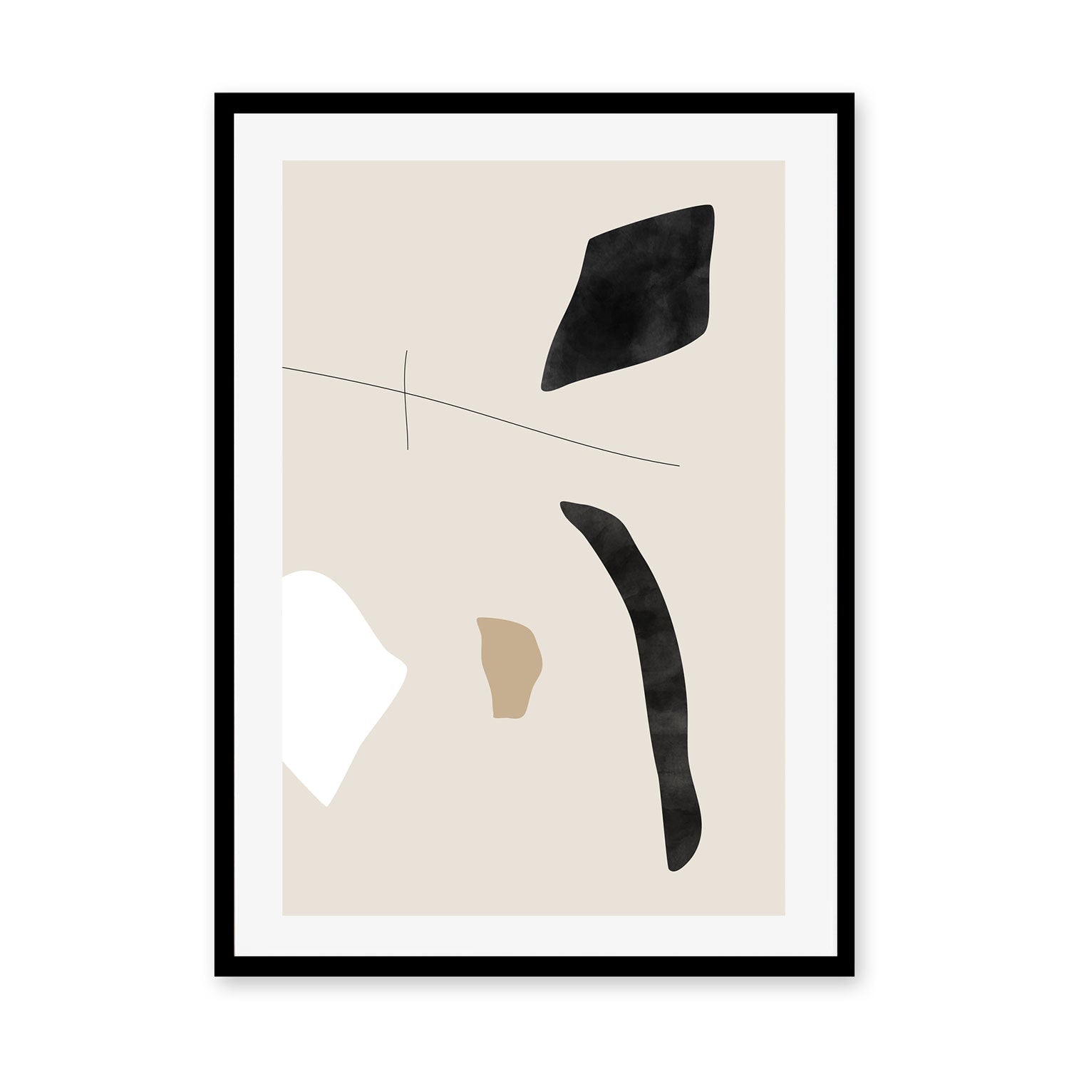 wall-art-print-canvas-poster-framed-Tranquil Minimalism, Style A , By Elena Ristova-GIOIA-WALL-ART