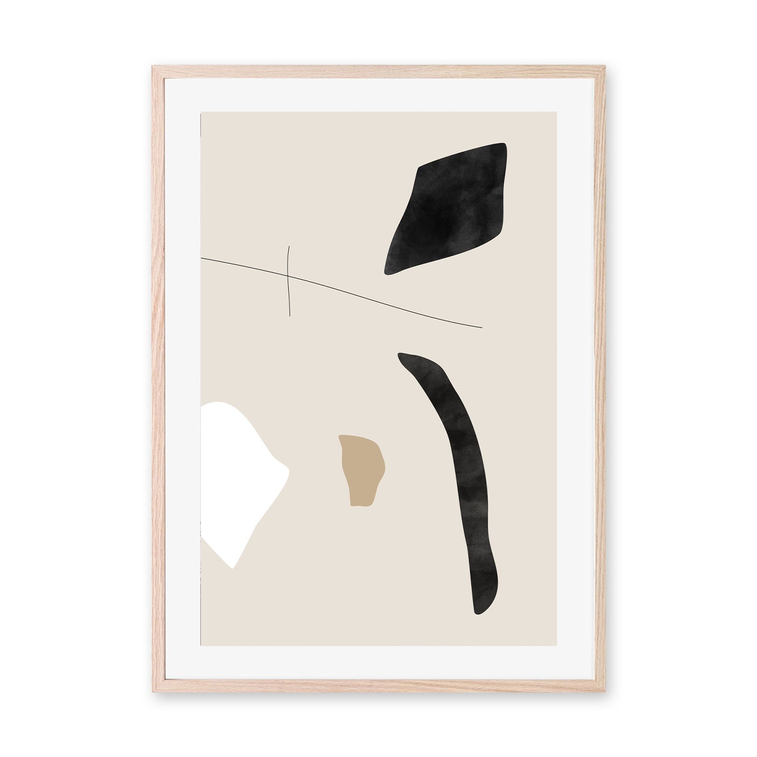 wall-art-print-canvas-poster-framed-Tranquil Minimalism, Style A , By Elena Ristova-GIOIA-WALL-ART