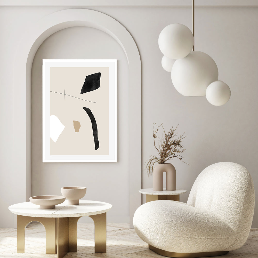 wall-art-print-canvas-poster-framed-Tranquil Minimalism, Style A , By Elena Ristova-GIOIA-WALL-ART