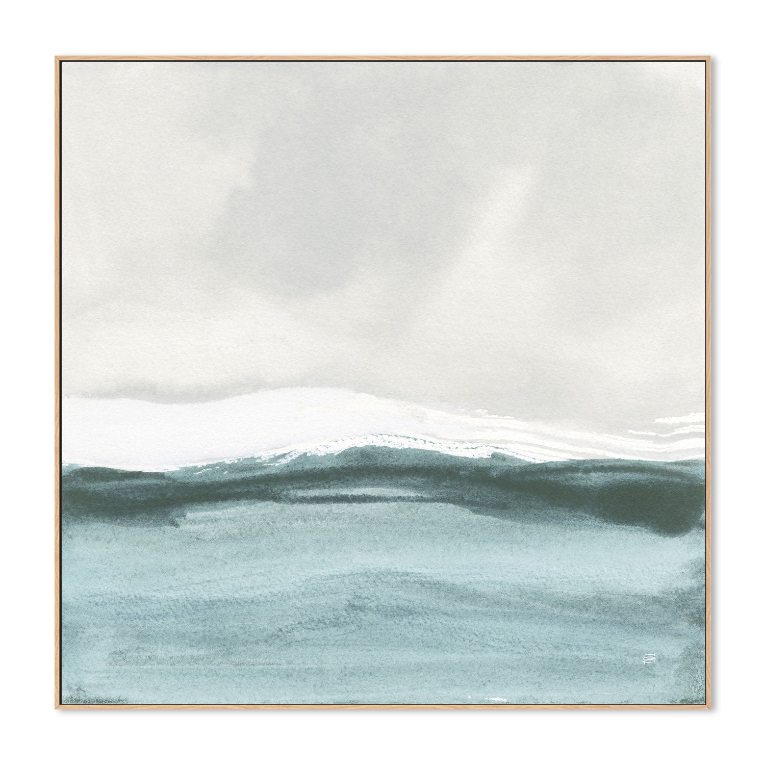 wall-art-print-canvas-poster-framed-Tranquil Silver Sea, Style B , By Chris Paschke-4