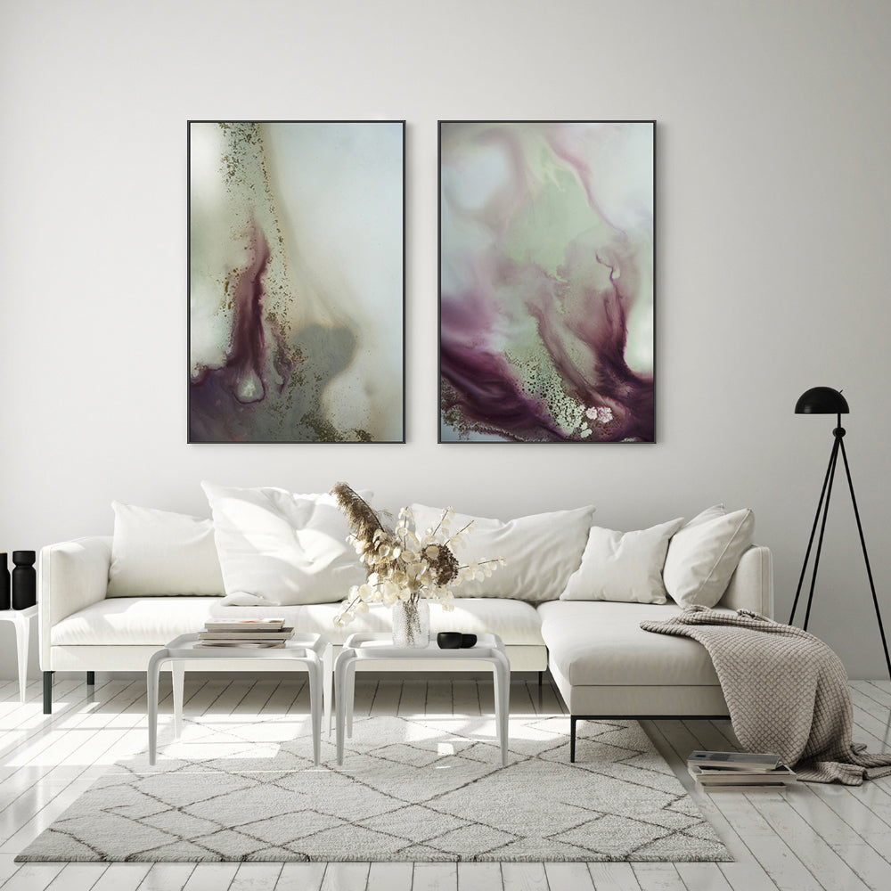 wall-art-print-canvas-poster-framed-Tranquility Dance, Style A & B, Set Of 2 , By Petra Meikle-7