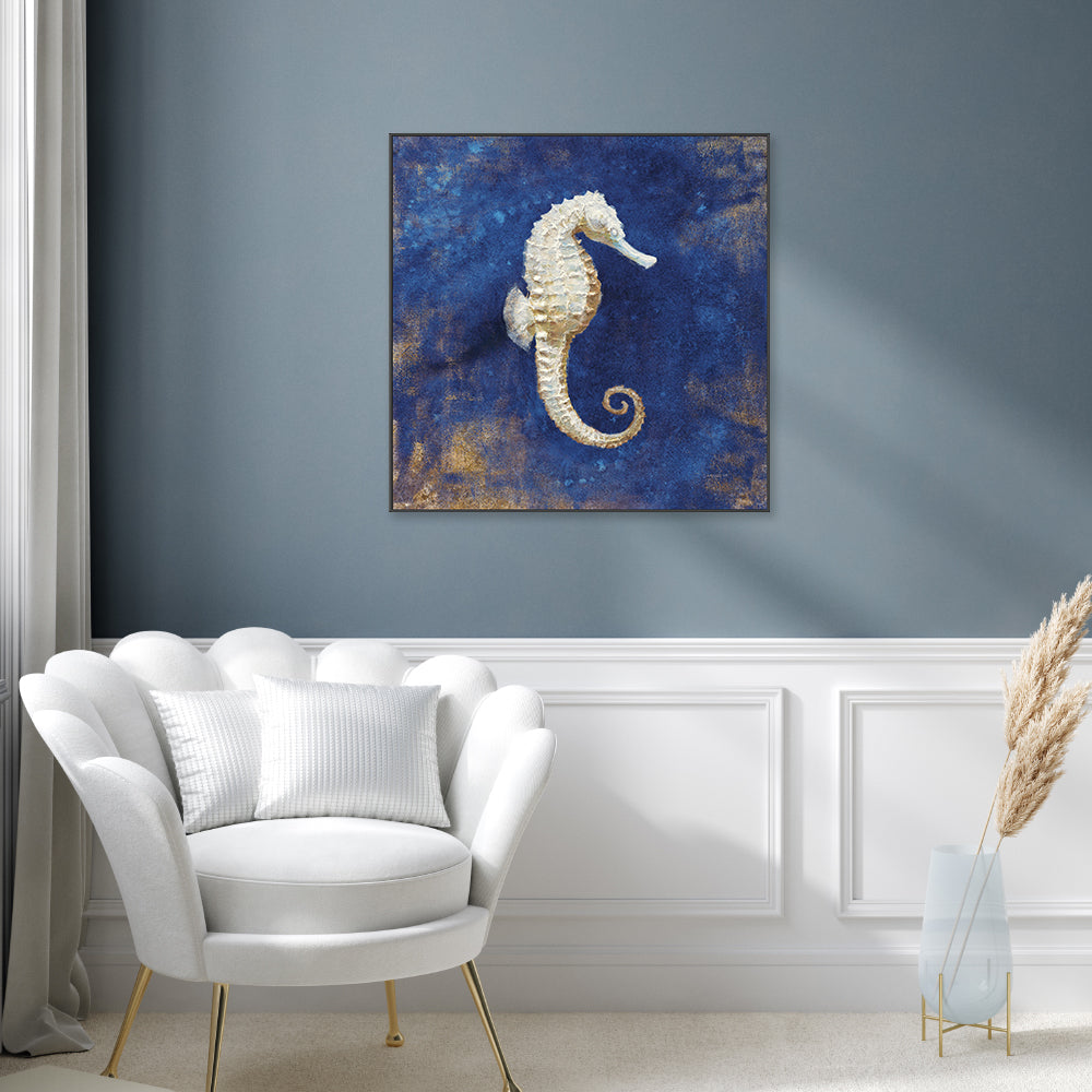 wall-art-print-canvas-poster-framed-Treasures from the Sea Indigo, Style A , By Danhui Nai-7