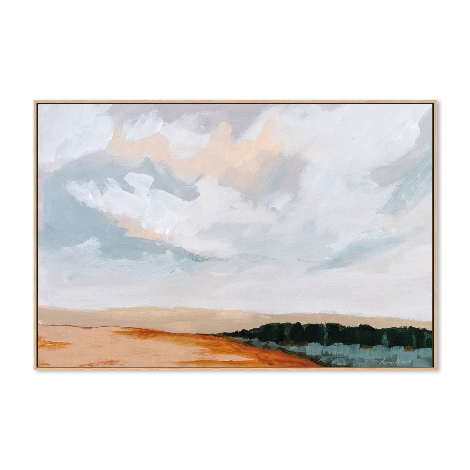 wall-art-print-canvas-poster-framed-Treeline-by-Pamela Munger-Gioia Wall Art